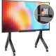 Стойка для телевизора Onkron TS2081 черный 70"-110" макс.120.5кг напольный мобильный