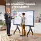 Стойка для телевизора Onkron TS2081 черный 70"-110" макс.120.5кг напольный мобильный