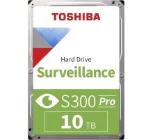 Жесткий диск Toshiba SATA-III 10TB MD10ADA10TV Surveillance S300 Pro (7200rpm) 512Mb 3.5"
