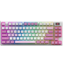 Клавиатура MSI FORGE GK600 механическая белый/фиолетовый USB Multimedia for gamer LED (S11-43RUQ01-HH9)