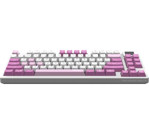 Клавиатура MSI FORGE GK600 механическая белый/фиолетовый USB Multimedia for gamer LED (S11-43RUQ01-HH9) Клавиатура MSI FORGE GK600 механическая белый/фиолетовый USB Multimedia for gamer LED (S11-43RUQ01-HH9)