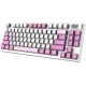 Клавиатура MSI FORGE GK600 механическая белый/фиолетовый USB Multimedia for gamer LED (S11-43RUQ01-HH9)