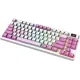 Клавиатура MSI FORGE GK600 механическая белый/фиолетовый USB Multimedia for gamer LED (S11-43RUQ01-HH9)