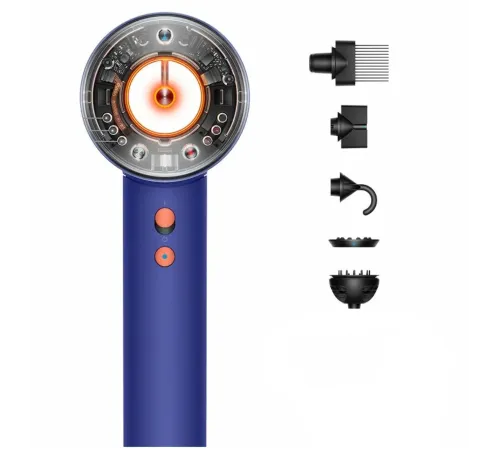 Фен Dyson Supersonic HD16 синий/оранжевый (515166-01)