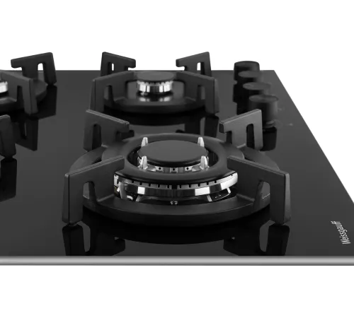 Газовая варочная поверхность Weissgauff HGG 640 BGBV черный