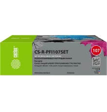 Картридж струйный Cactus CS-R-PFI107SET набор 5шт.упак. для Canon imageProGRAF iPF670/680/685/770/780/785