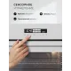 Духовой шкаф Электрический Lex EDS 1000 WH белый/серебристый