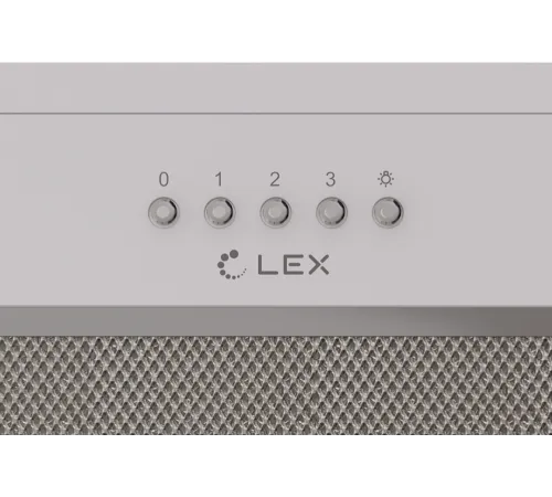 Вытяжка встраиваемая Lex Hyper 600 WH белый управление: кнопочное (1 мотор) Вытяжка встраиваемая Lex Hyper 600 WH белый управление: кнопочное (1 мотор)