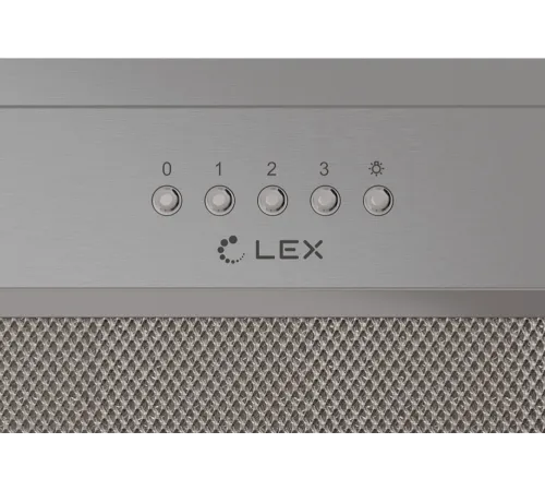 Вытяжка встраиваемая Lex Hyper 600 IX нержавеющая сталь управление: кнопочное (1 мотор) Вытяжка встраиваемая Lex Hyper 600 IX нержавеющая сталь управление: кнопочное (1 мотор)