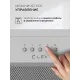 Вытяжка встраиваемая Lex Hyper 600 Inverter WH белый управление: кнопочное (1 мотор)