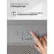 Вытяжка встраиваемая Lex Hyper 900 Inverter IX нержавеющая сталь управление: кнопочное (1 мотор)