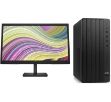 ПК HP 290 G9 MT i3 12100 (3.3) 16Gb SSD512Gb UHDG 730 Windows 11 Pro GbitEth 180W мышь клавиатура черный монитор в комплекте P22v (9M937AT/16GB/W11P)