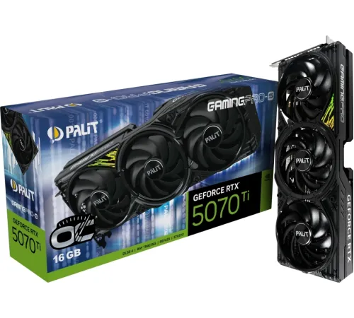 Видеокарта Palit PA-RTX5070Ti GAMINGPRO-S OC 16GB