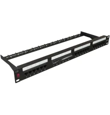 Патч-панель Sysmatrix PP 1901U.S245EU.M 19" 1U 24xRJ45 кат.5E UTP