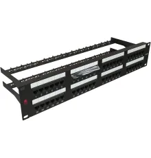 Патч-панель Sysmatrix PP 1902U.S485EU.M 19" 2U 48xRJ45 кат.5E UTP
