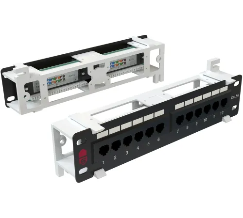 Патч-панель Sysmatrix PP WL01U.S125EU.N 10" 1U 12xRJ45 кат.5E Патч-панель Sysmatrix PP WL01U.S125EU.N 10" 1U 12xRJ45 кат.5E