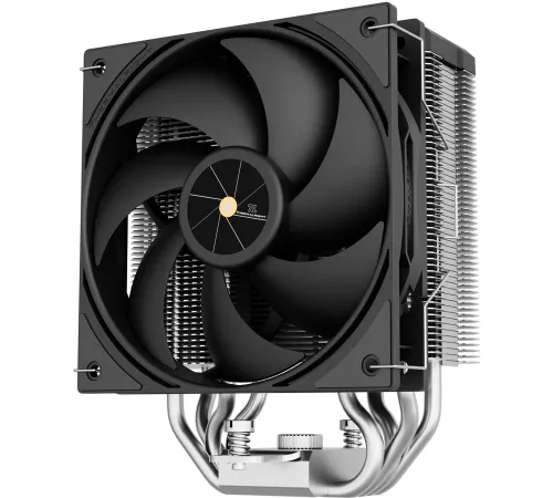 Устройство охлаждения(кулер) Thermalright Assassin X 120 R Digital Soc-AM5/AM4/1200/1700/1851 черный 4-pin 25.6dB Al+Cu LCD Ret (AX120-R-DIGITAL-BL)