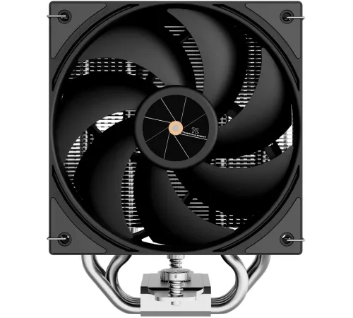 Устройство охлаждения(кулер) Thermalright Assassin X 120 R Digital Soc-AM5/AM4/1200/1700/1851 черный 4-pin 25.6dB Al+Cu LCD Ret (AX120-R-DIGITAL-BL)