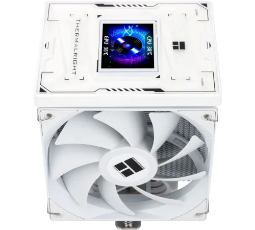 Устройство охлаждения(кулер) Thermalright Burst Assassin Vision 120 Soc-AM5/AM4/1200/1700/1851 белый 4-pin 25.6dB Al+Cu LCD Ret (BA120-VISION-WH) Устройство охлаждения(кулер) Thermalright Burst Assassin Vision 120 Soc-AM5/AM4/1200/1700/1851 белый 4-pin 25.6dB Al+Cu LCD Ret (BA120-VISION-WH)