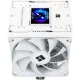 Устройство охлаждения(кулер) Thermalright Burst Assassin Vision 120 Soc-AM5/AM4/1200/1700/1851 белый 4-pin 25.6dB Al+Cu LCD Ret (BA120-VISION-WH)