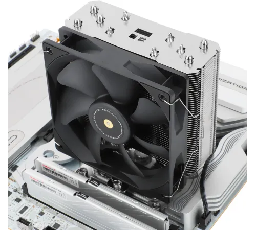 Устройство охлаждения(кулер) Thermalright TA 120 EX V2 Soc-AM5/AM4/1151/1200/2066/2011/1700 серебристый/черный 4-pin 27dB Al+Cu Ret (TA120-EX-V2) Устройство охлаждения(кулер) Thermalright TA 120 EX V2 Soc-AM5/AM4/1151/1200/2066/2011/1700 серебристый/черный 4-pin 27dB Al+Cu Ret (TA120-EX-V2)