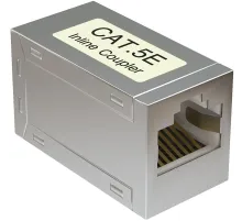 Адаптер Sysmatrix CC RJ45.5ES.WH проходн.RJ45 кат.5E бел.