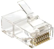 Коннектор Sysmatrix PLUG 8P8C5EU.UWRJ45 кат.5E UTP прозр. (упак.:100шт)
