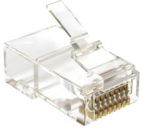 Коннектор Sysmatrix PLUG 8P8C5EU.UWRJ45 кат.5E UTP прозр. (упак.:100шт) Коннектор Sysmatrix PLUG 8P8C5EU.UWRJ45 кат.5E UTP прозр. (упак.:100шт)