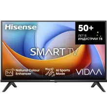 Телевизор LED Hisense 32" 32A4Q Frameless черный HD 60Hz DVB-T2 DVB-C DVB-S2 USB WiFi Smart TV (RUS)