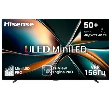 Телевизор QLED Hisense 100" 100U7Q темно-серый 4K Ultra HD 120Hz DVB-T DVB-T2 DVB-C DVB-S DVB-S2 USB WiFi Smart TV