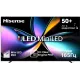 Телевизор QLED Hisense 100" 100U7Q PRO темно-серый 4K Ultra HD 144Hz DVB-T DVB-T2 DVB-C DVB-S DVB-S2 USB WiFi Smart TV