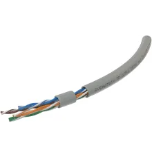 Кабель информационный Sysmatrix TP UUTP4.5ES24.PVC.GY305 кат.5E U/UTP 4 пары 0.5AWG нг(А)-LS внутренний 305м серый