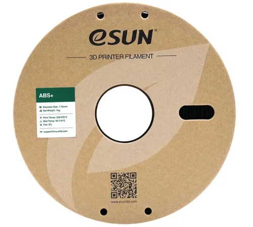 Пластик для принтера 3D Esun ABS+175B1P1 ABS+ 1кг L1.75м 1цв. Пластик для принтера 3D Esun ABS+175B1P1 ABS+ 1кг L1.75м 1цв.