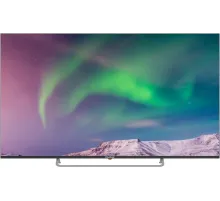 Телевизор QLED PolarLine 65" 65PQ71STC-SM серебристый 4K Ultra HD 50Hz DVB-T DVB-T2 DVB-C WiFi Smart TV (RUS)