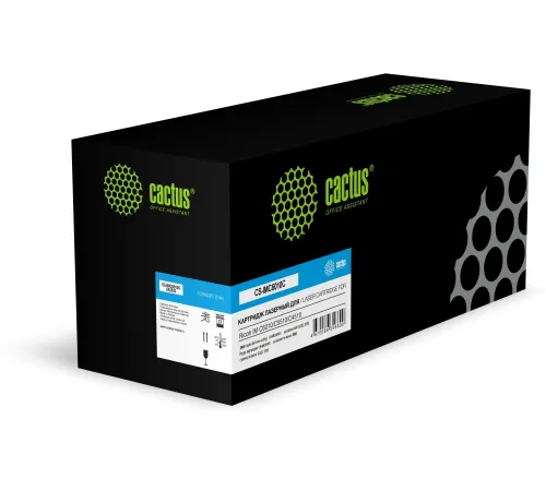 Картридж лазерный Cactus CS-IMC6010C 842533 голубой (28000стр.) для Ricoh IM C6010/C5510/C4510 с чипом