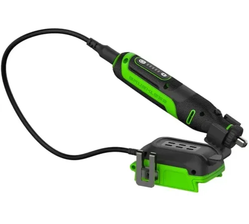 Гравер аккумуляторный GreenWorks G24RT, 24V, бесщеточный, с принадлежностями 52 шт., без АКБ и ЗУ (3200807) Гравер аккумуляторный GreenWorks G24RT, 24V, бесщеточный, с принадлежностями 52 шт., без АКБ и ЗУ (3200807)