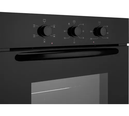 Духовой шкаф Электрический Weissgauff EOV 186 LB черный