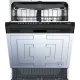 Посудомоечная машина встраив. Weissgauff BDW 6038 Touch Inverter Autoopen Infolight полноразмерная