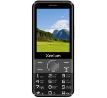 Мобильный телефон Xenium X800 черный моноблок 2Sim 2.8" 240x320 Spreadtrum ThreadX RTOS 0.3Mpix GSM900/1800 MP3 FM microSD max32Gb