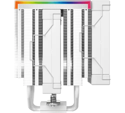 Устройство охлаждения(кулер) Deepcool AK620 Digital Pro Wh ARGB Soc-AM5/AM4/1151/1200/2066/1700 белый 4-pin 25dB Al+Cu LCD 260W 1491gr Ret (R-AK620-WHAPMN-G)