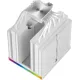 Устройство охлаждения(кулер) Deepcool AK620 Digital Pro Wh ARGB Soc-AM5/AM4/1151/1200/2066/1700 белый 4-pin 25dB Al+Cu LCD 260W 1491gr Ret (R-AK620-WHAPMN-G)