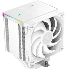 Устройство охлаждения(кулер) Deepcool AK500 Digital Pro ARGB Soc-AM5/AM4/1200/1700/1851 белый 4-pin 25dB Al+Cu LCD 240W 1346gr Ret (R-AK500-WHAPMN-G)