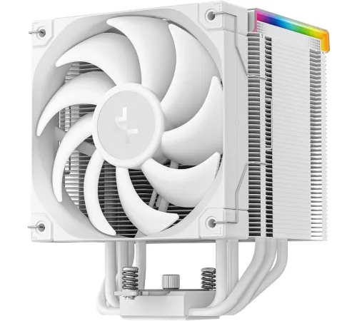 Устройство охлаждения(кулер) Deepcool AK500 Digital Pro ARGB Soc-AM5/AM4/1200/1700/1851 белый 4-pin 25dB Al+Cu LCD 240W 1346gr Ret (R-AK500-WHAPMN-G)