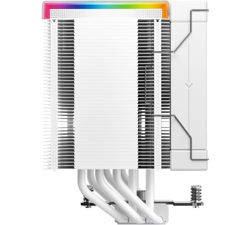 Устройство охлаждения(кулер) Deepcool AK500 Digital Pro ARGB Soc-AM5/AM4/1200/1700/1851 белый 4-pin 25dB Al+Cu LCD 240W 1346gr Ret (R-AK500-WHAPMN-G)