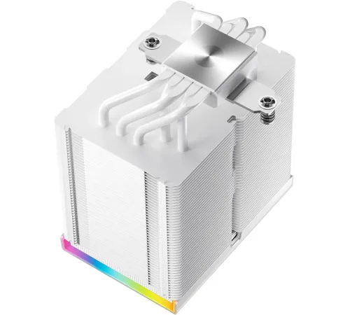 Устройство охлаждения(кулер) Deepcool AK500 Digital Pro ARGB Soc-AM5/AM4/1200/1700/1851 белый 4-pin 25dB Al+Cu LCD 240W 1346gr Ret (R-AK500-WHAPMN-G)