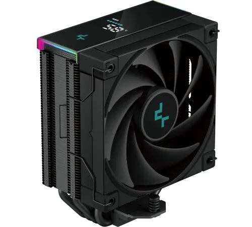 Устройство охлаждения(кулер) Deepcool AK400 Digital Pro Wh Soc-AM5/AM4/1200/1700/1851 белый 4-pin 25dB Al+Cu LCD 220W 695gr Ret (R-AK400-WHAPMN-G)