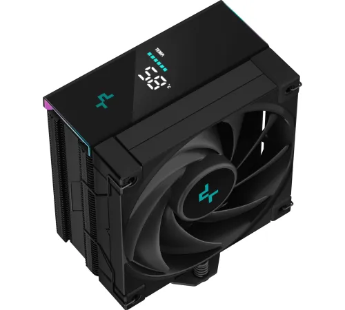 Устройство охлаждения(кулер) Deepcool AK400 Digital Pro Wh Soc-AM5/AM4/1200/1700/1851 белый 4-pin 25dB Al+Cu LCD 220W 695gr Ret (R-AK400-WHAPMN-G)