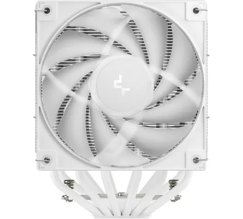 Вентилятор для процессора Deepсool AG620 ARGB V2 WH (Soc 1700/115X/1200/1851/AM5/AM4, 120mm, 1950rpm, 29.4 дБ, 260W, PWM 4-pin, Al+Cu) (R-AG6
