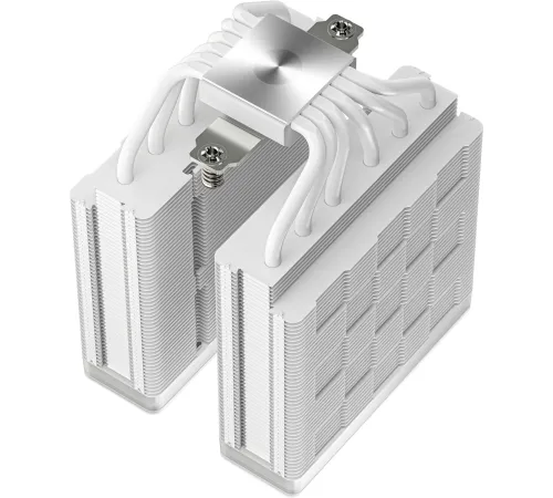 Вентилятор для процессора Deepсool AG620 ARGB V2 WH (Soc 1700/115X/1200/1851/AM5/AM4, 120mm, 1950rpm, 29.4 дБ, 260W, PWM 4-pin, Al+Cu) (R-AG6