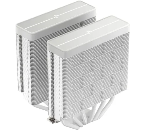 Вентилятор для процессора Deepсool AG620 ARGB V2 WH (Soc 1700/115X/1200/1851/AM5/AM4, 120mm, 1950rpm, 29.4 дБ, 260W, PWM 4-pin, Al+Cu) (R-AG6
